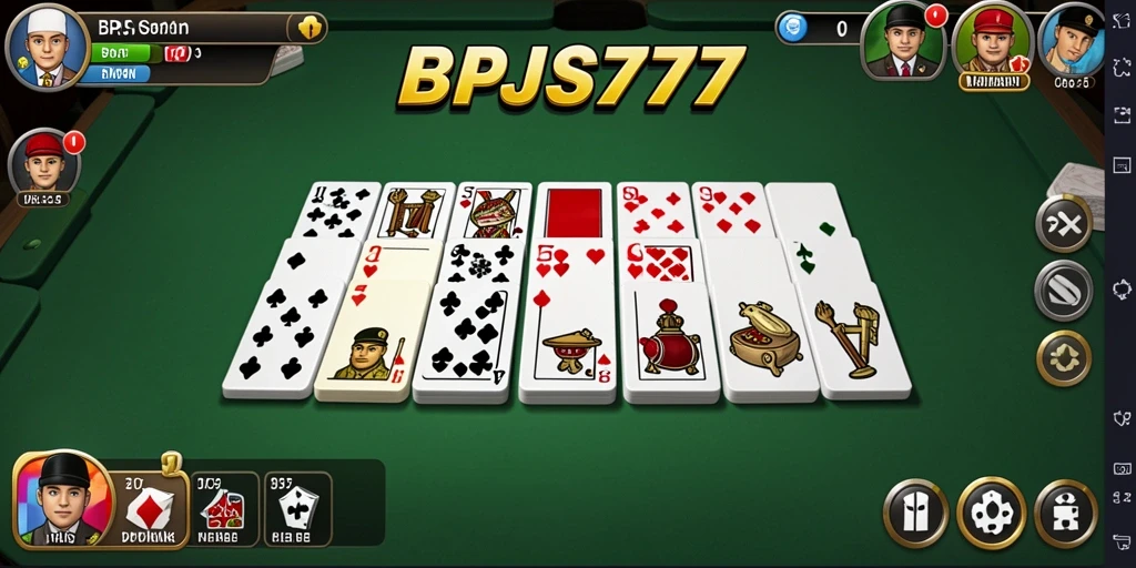 Tampilan gameplay Domino yang menarik di BPJS777.