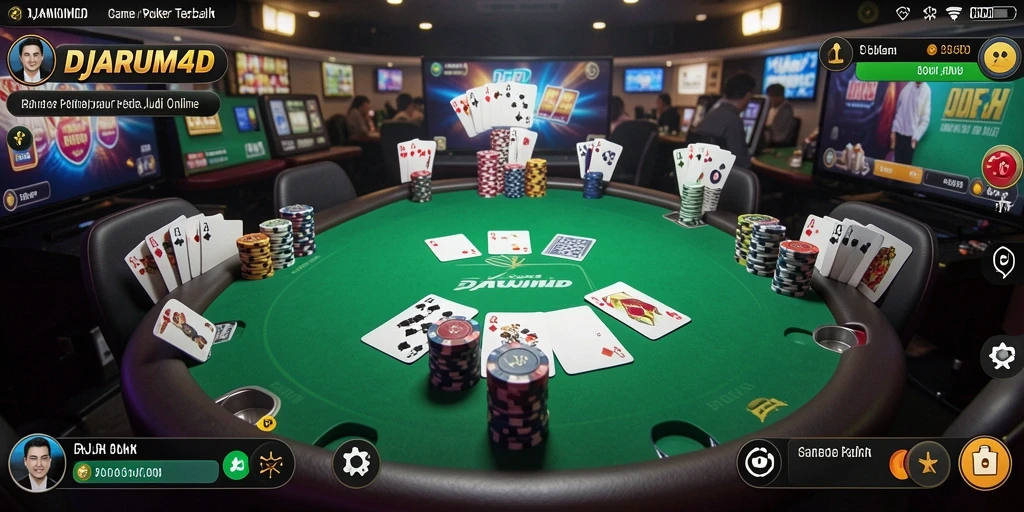 Tampilan gameplay seru dengan antarmuka intuitif dari DJARUM4D.