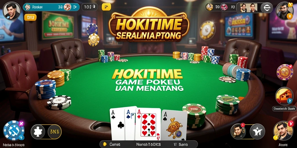 Tampilan gameplay HOKITIME yang menarik dan mendebarkan.