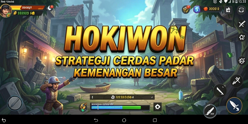 Tampilan gameplay menarik dari HOKIWON dengan elemen strategi yang mendalam.