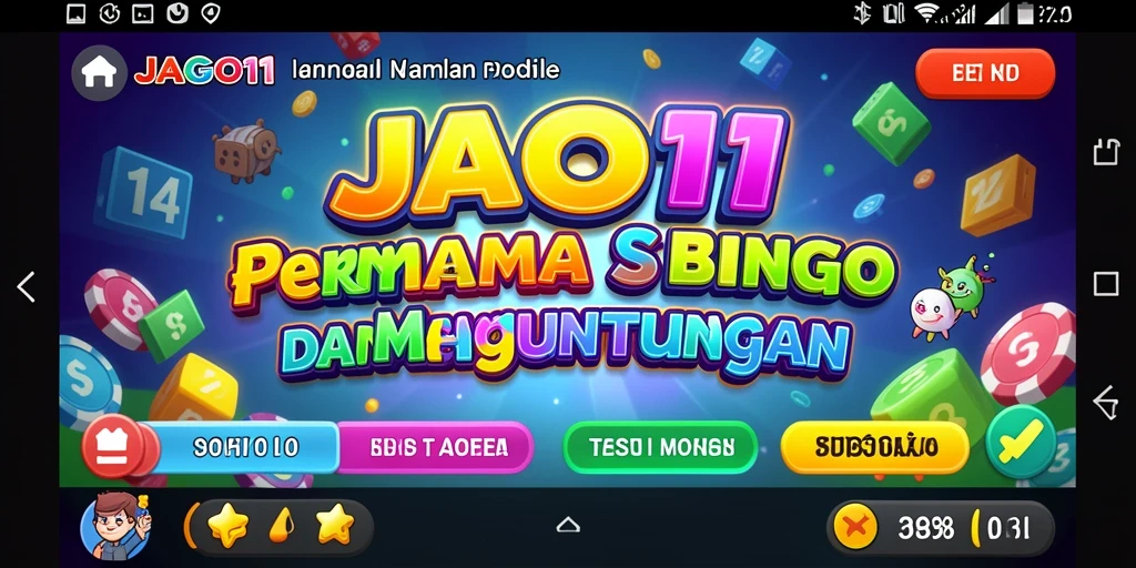 Tampilan gameplay JAGO11 yang seru dan interaktif dalam permainan Bingo.