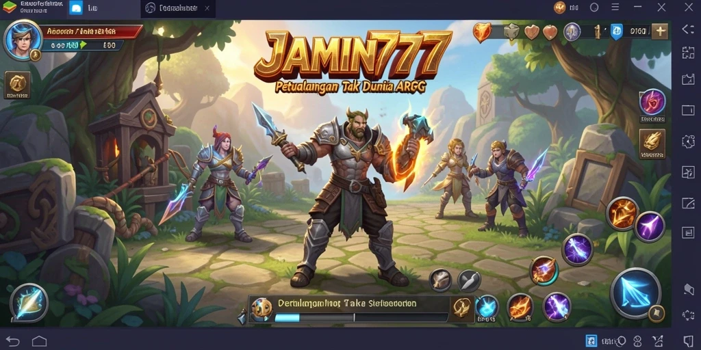Tampilkan aksi seru dalam game ARPG JAMIN777.