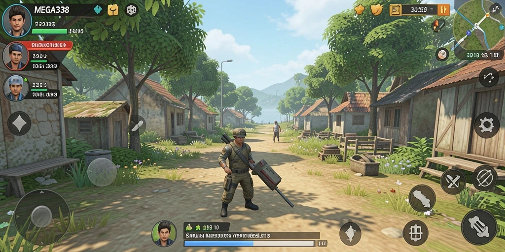 Tampilan gameplay MEGA338 yang mengasyikkan dan interaktif.