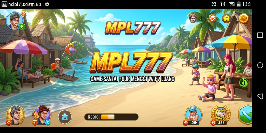 Screenshot gameplay MPL777 yang penuh warna dan menyenangkan.