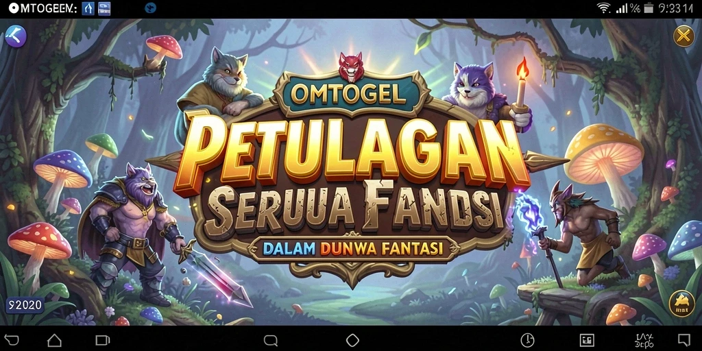 Tampilan gameplay OMTOGEL yang penuh petualangan dan keseruan.