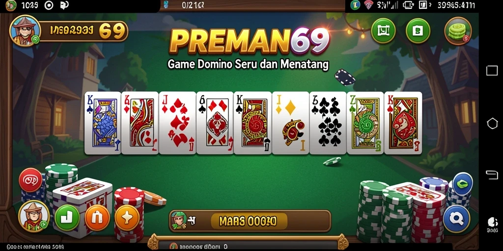 Tampilan gameplay seru di PREMAN69 dengan teman-teman.