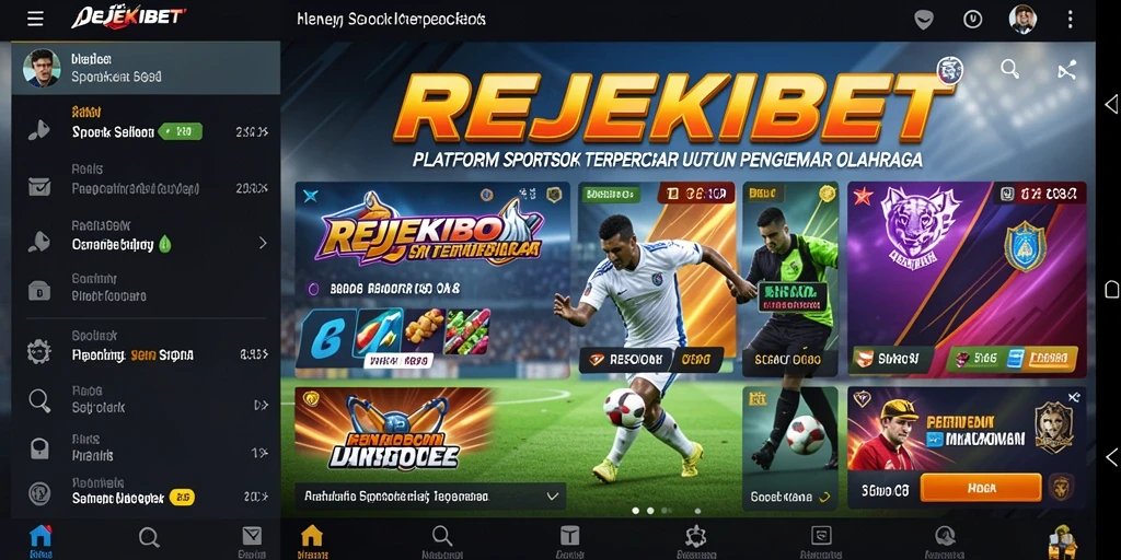Tampilan gameplay REJEKIBET yang menarik dan interaktif.