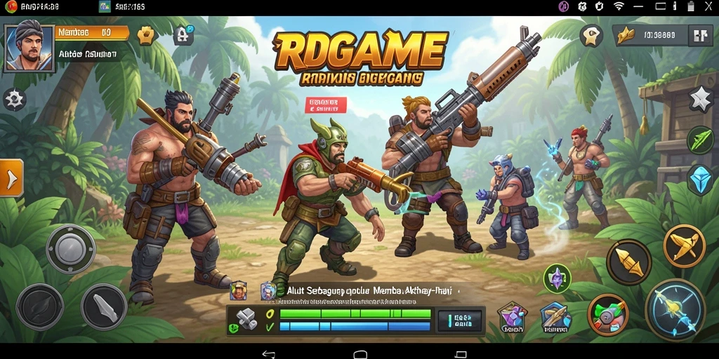 Tampilan RPGAME menunjukkan antarmuka yang bersih dan mudah digunakan.