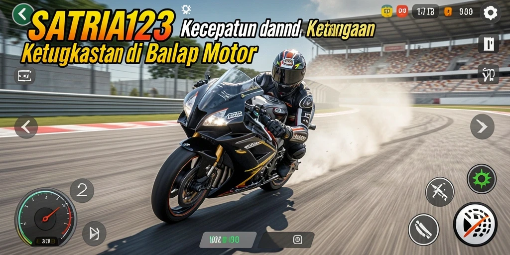 Tampilan gameplay yang seru dan mendebarkan di SATRIA123.