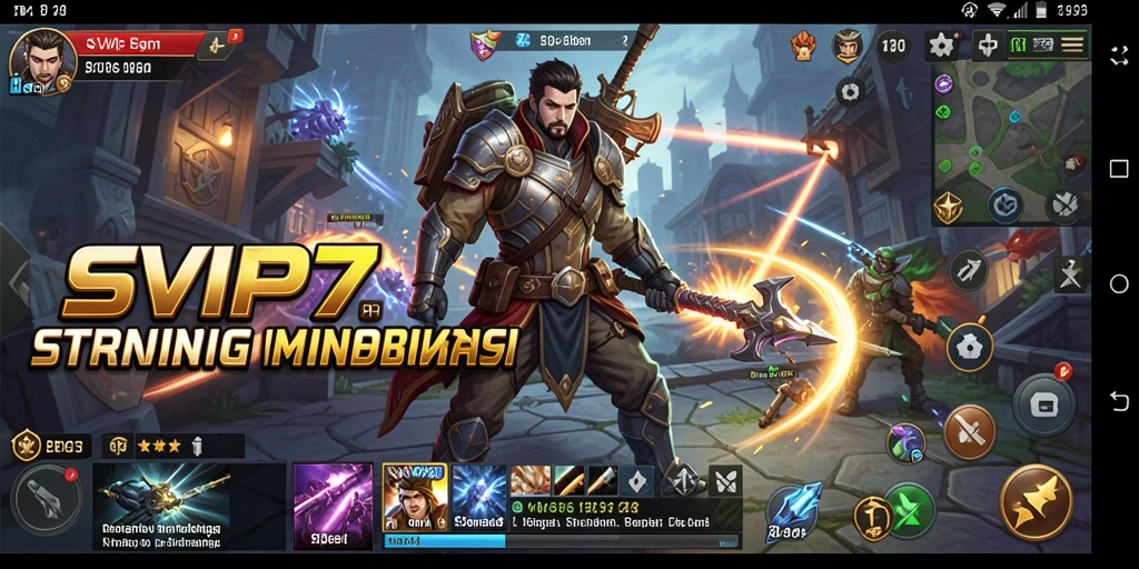 Tampilan seru dari gameplay SVIP7 yang strategis dan menantang.